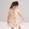 笛莎/Deesha 【松饼熊】2026年夏季新款女童泡泡袖水彩风花朵印花棉布连衣裙 商品缩略图2