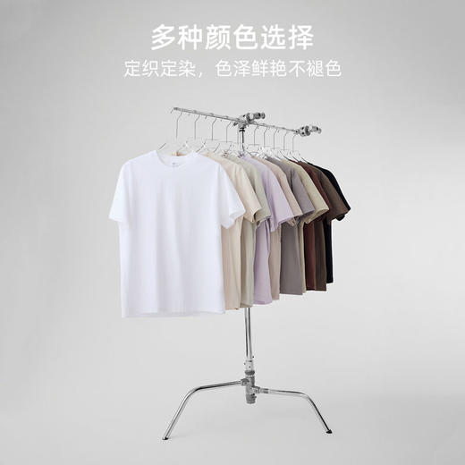 墨麦客230g精梳棉纯色短袖T恤男2026夏款基础男士圆领体恤71141. 商品图1