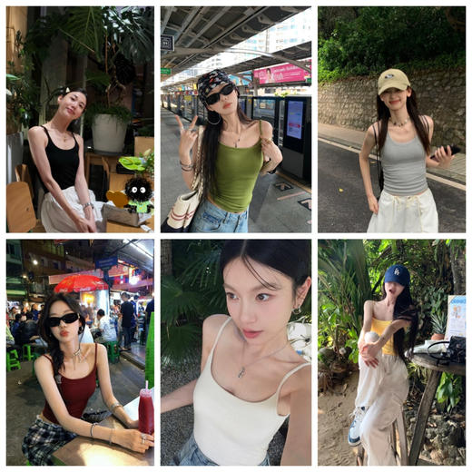 高品质夏日吊带 商品图2