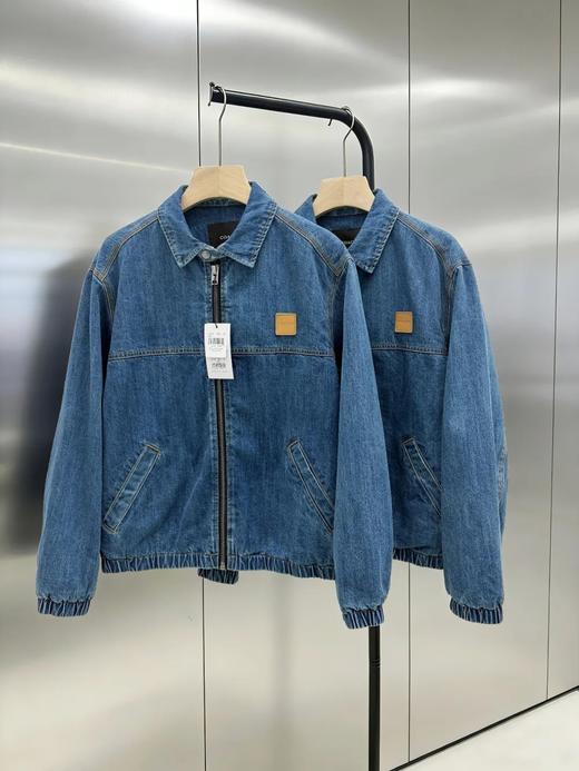 【maxwm1】男子复古工装水洗做旧牛仔翻领夹克/外套！！ 商品图1