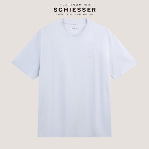 【汉麻棉系列】SCHIESSER德国舒雅铂雅男士32支 65%棉 35%汉麻 舒适居家外穿短袖上衣  99/26747U 商品图8