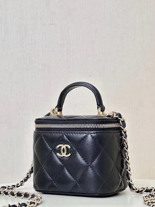 香奈儿  迷你化妆方盒子包 底部双C logo（LZ） 商品图4