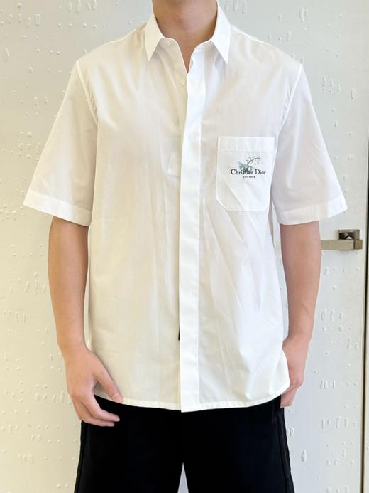 迪奥25ss口袋铃兰花刺绣短袖衬衫（DY） 商品图4