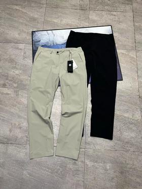 F030694男士防泼水梭织运动松紧腰立体剪裁长裤