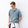 714street微宽松老钱风短袖T恤男2026夏季山羊绒棉混纺针织POLO衫 商品缩略图0