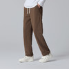 墨麦客松紧腰抽绳休闲裤男2025秋冬新款直筒宽松男士长裤子91117 商品缩略图3
