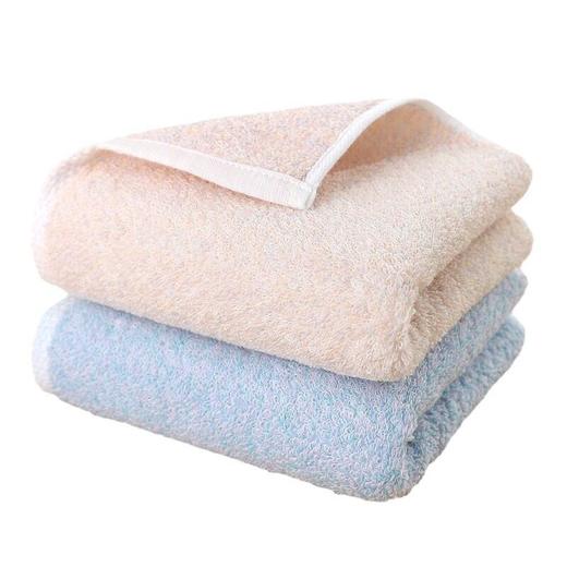 日式无印纯色色纺毛巾良品全棉毛巾简约中厚款洗脸毛巾浴室毛巾 商品图4