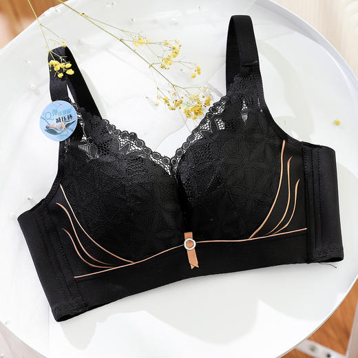 女式性感蕾丝承托定型聚拢文胸 商品图7
