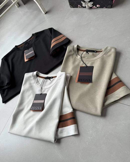 F030640夏季新款云感空气层圆领运动休闲短袖T恤 商品图3