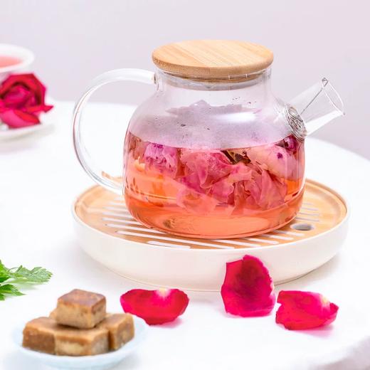 【产地直发】头茬墨红玫瑰花茶 香味清香 口感柔和 商品图1