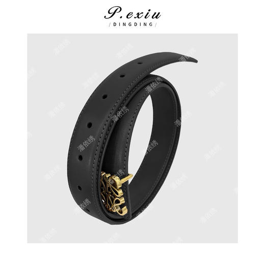 PanYiXiu/潘依绣牛皮高级质感时髦百搭腰带皮带 CF2602 商品图4