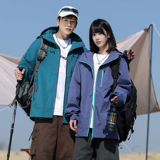 高货清仓！！【Schenvega 探索山野户外夹克】男女同款 耐磨抗风 防泼 拒油 拒污 透气吸湿 商品图5