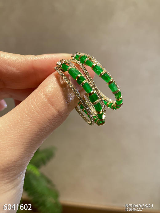 6041602，路路通耳坠。具体价格微信咨询 商品图0