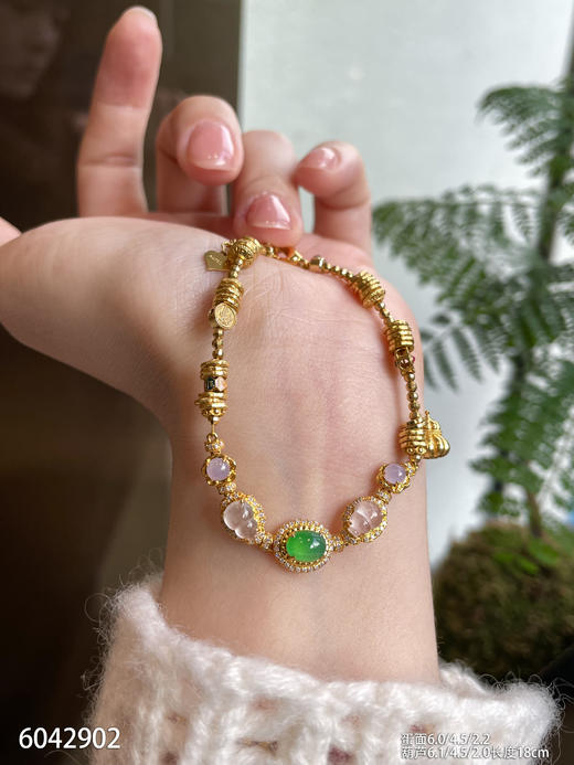 6042902，蛋面手链。具体价格微信咨询 商品图2