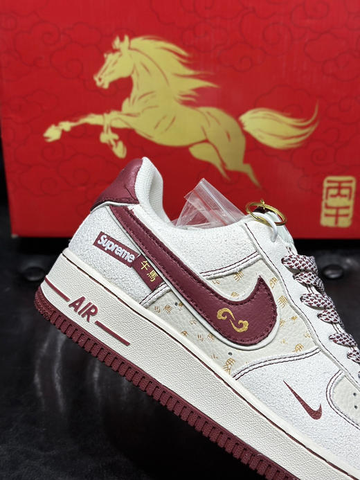 春季特惠💰430 马年限定 # NK Dunk LOW Year Of The Horse 空军一号 防滑耐磨 低帮 板鞋 男女同款 马到功成 迎新 限定款 商品图6