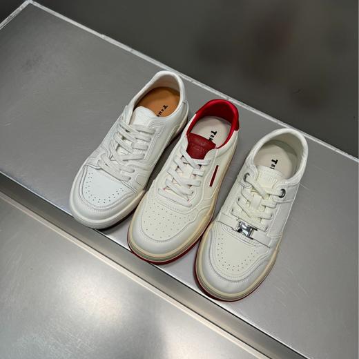 真皮厚底小白鞋女款！2026春季新款巨好看百搭透气休闲运动舒适板鞋！ 商品图4