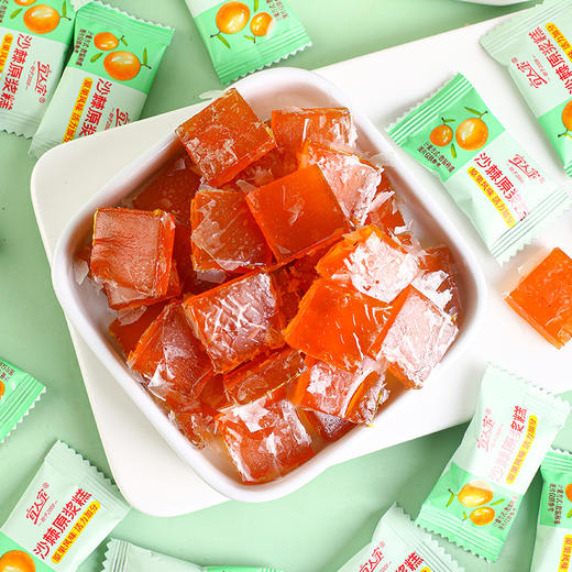 【美味上市❗️沙棘原浆糕】酸甜软糯果味浓郁，保留水果纤维 活力加分，富含VC等多重营养，西北沙漠特产102g约16颗散装野果果糕珍品宁夏QQ 商品图2