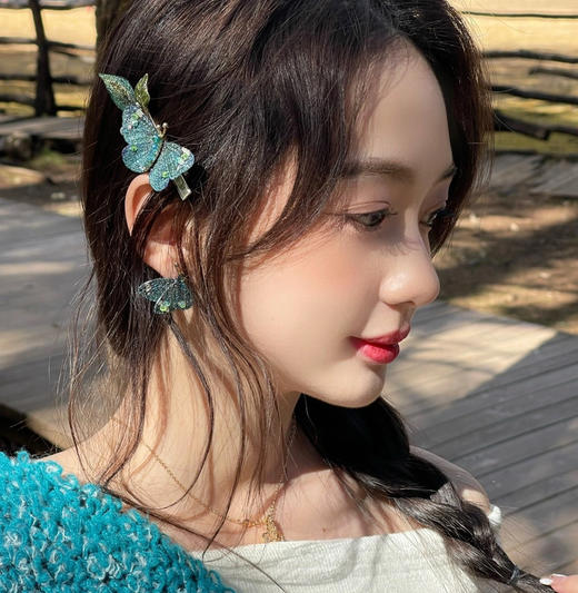 shes蝴蝶🦋同系列边夹发夹030602 商品图4