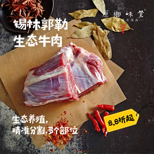 【8.8折起】锡林郭勒生态牛肉/牛腱子/牛肉块/牛肉片/牛排（基地直发-顺丰包邮） | 多种规格，来自内蒙古自治区锡林郭勒盟，生产者：何梅【合作生产，公平贸易】 商品图0