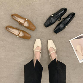 【64.9/双】平底单鞋子女2026春秋夏季新款百搭设计感玛丽珍女鞋温柔风晚晚鞋聚★为爱严选