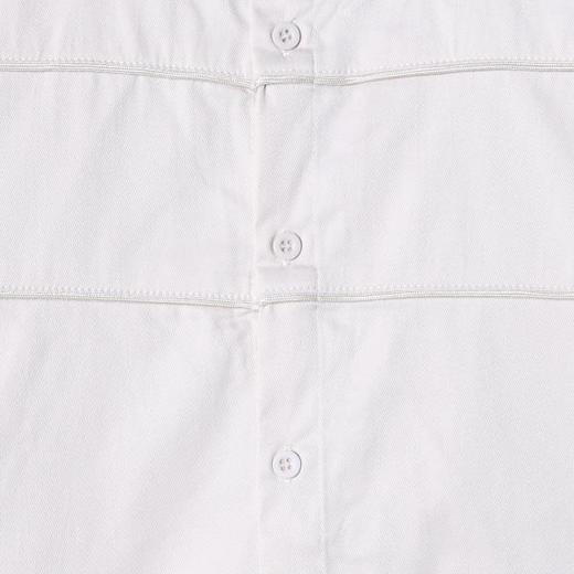 SDSA男装2026新款高贵轻奢极简风贴标长袖衬衫宽松高级感百搭衬衣 商品图2