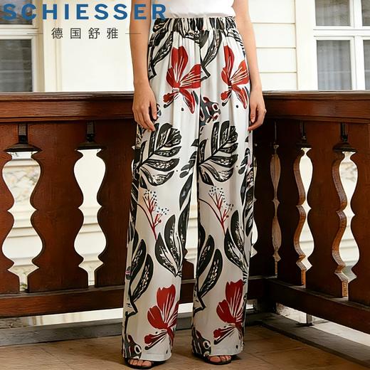 【mix relax系列】SCHIESSER德国舒雅女士100%粘纤梭织单长裤  海边  度假 居家 外穿实用有范 31/26981P 商品图6