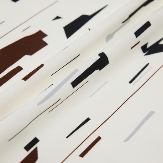 商场同款PURE TOUCH女装26春夏新款无袖上衣针梭拼桑蚕丝印花背心 商品图2