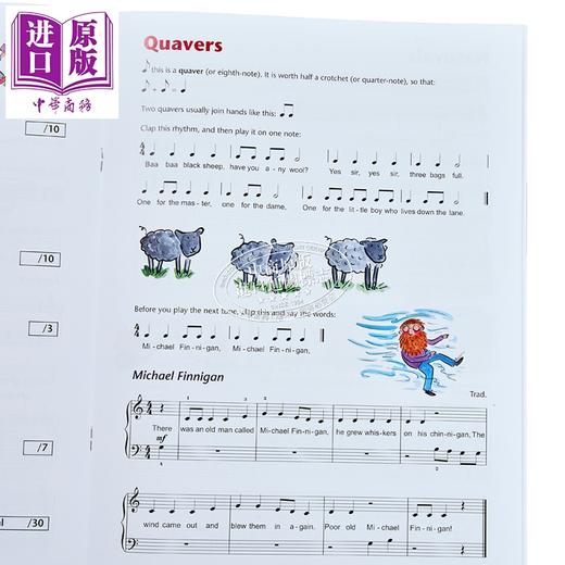 【中商原版】牛津 2024新版 钢琴时间 Oxford Piano Time 1-3册套装 第三版 加赠新加坡音乐第一步课本1 First Steps To Music 商品图2