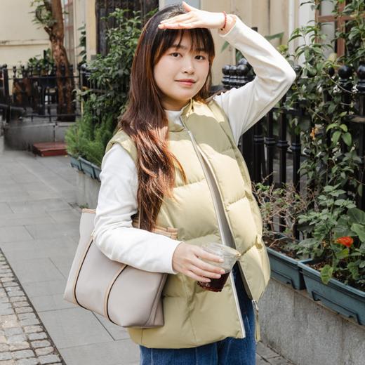 羽绒马甲|95%罗曼白鹅绒，厚实保暖，百搭不挑人 商品图5