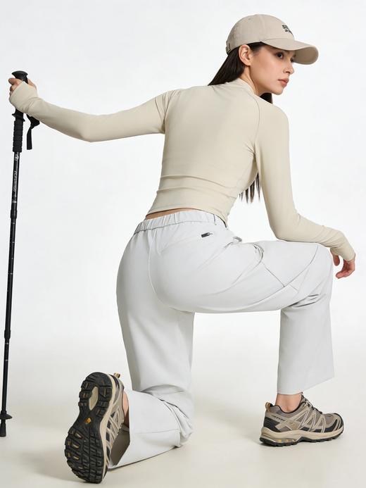 【防泼耐磨 版型显瘦】情侣百搭休闲户外软壳裤（E99-2026015） 商品图12