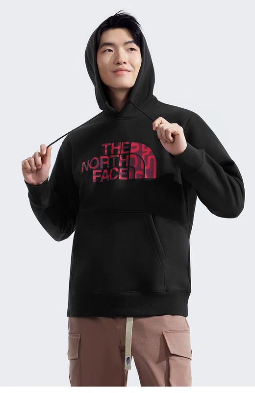 F030627新款限定百搭毛圈透气情侣连帽卫衣上衣 商品图2