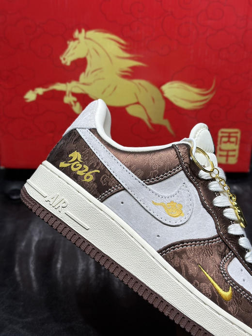 春季特惠💰430 马年限定 # NK Dunk LOW Year Of The Horse 空军一号 防滑耐磨 低帮 板鞋 男女同款 马到功成 迎新 限定款 商品图6