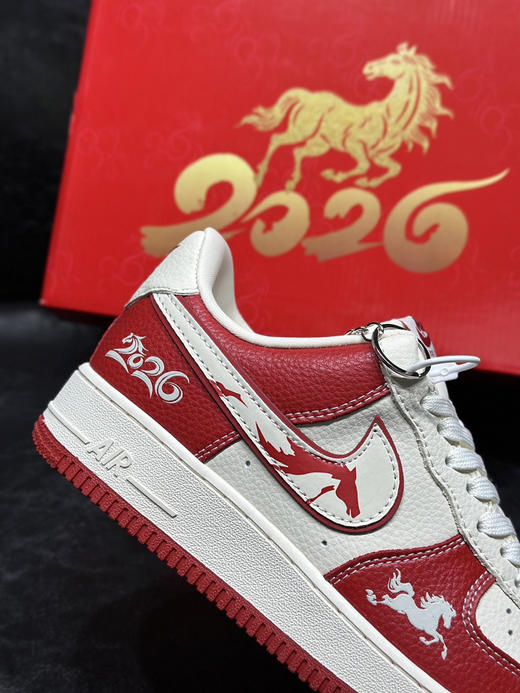 春季特惠💰430 马年限定 # NK Dunk LOW Year Of The Horse 空军一号 防滑耐磨 低帮 板鞋 男女同款 马到功成 迎新 限定款 商品图6