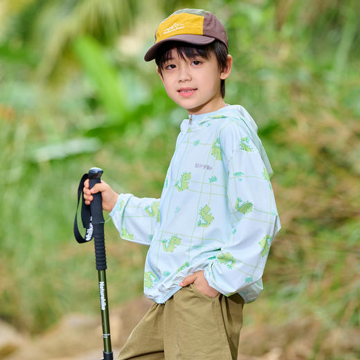 买就送太阳眼镜【7A抗菌】棉花堂原纱防晒夏日小冰皮童装防晒衣 ---FA61209 商品图7