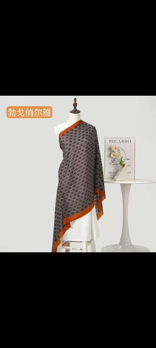 3F勃戈俏尔雅羊毛围巾 商品图0