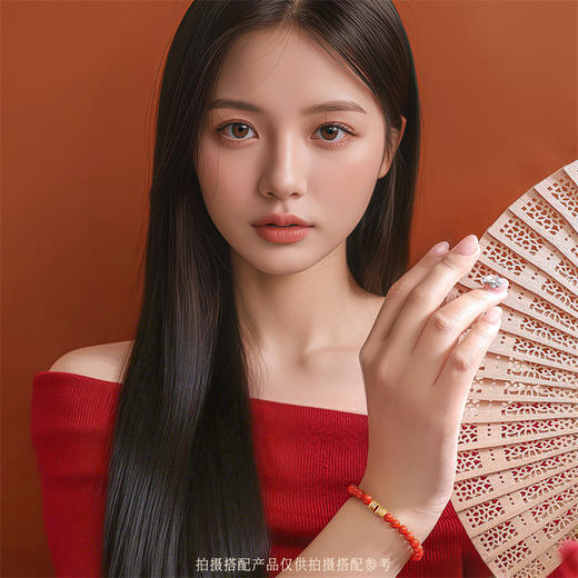 【新品首发】足金福禄盘缠挂坠 一物多戴手链项链多元搭配MEMORA诗普琳HP850401 商品图1