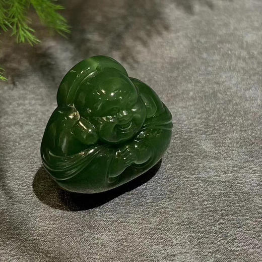 【御珠宫坊】碧玉佛挂件 商品图1