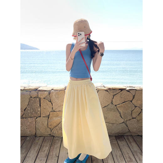 <曾小咸推荐>夏季甜辣妹U领外穿吊带背心女 商品图2