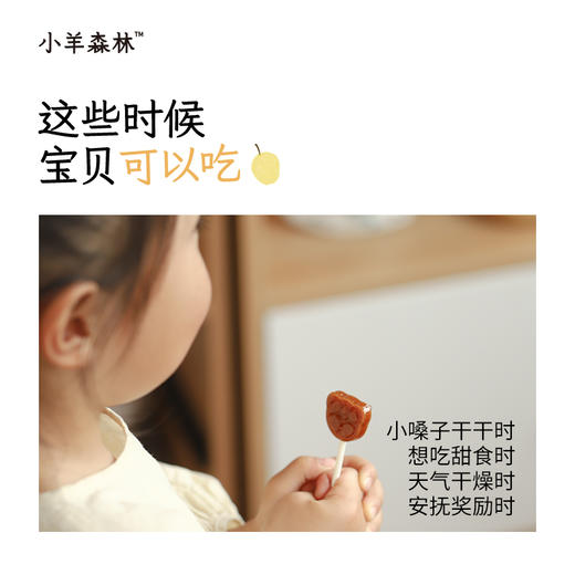 「梨膏棒棒糖」 低甜度  不腻口   80%真梨膏   清润可口 商品图4