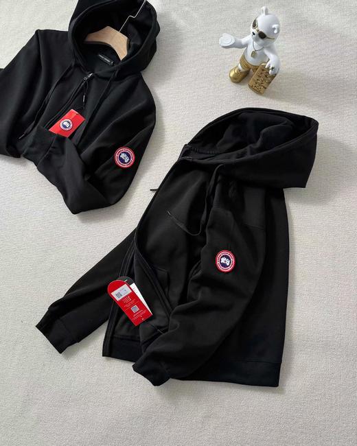 F030658春季新品休闲宽松男士舒适透气连帽卫衣外套 商品图8