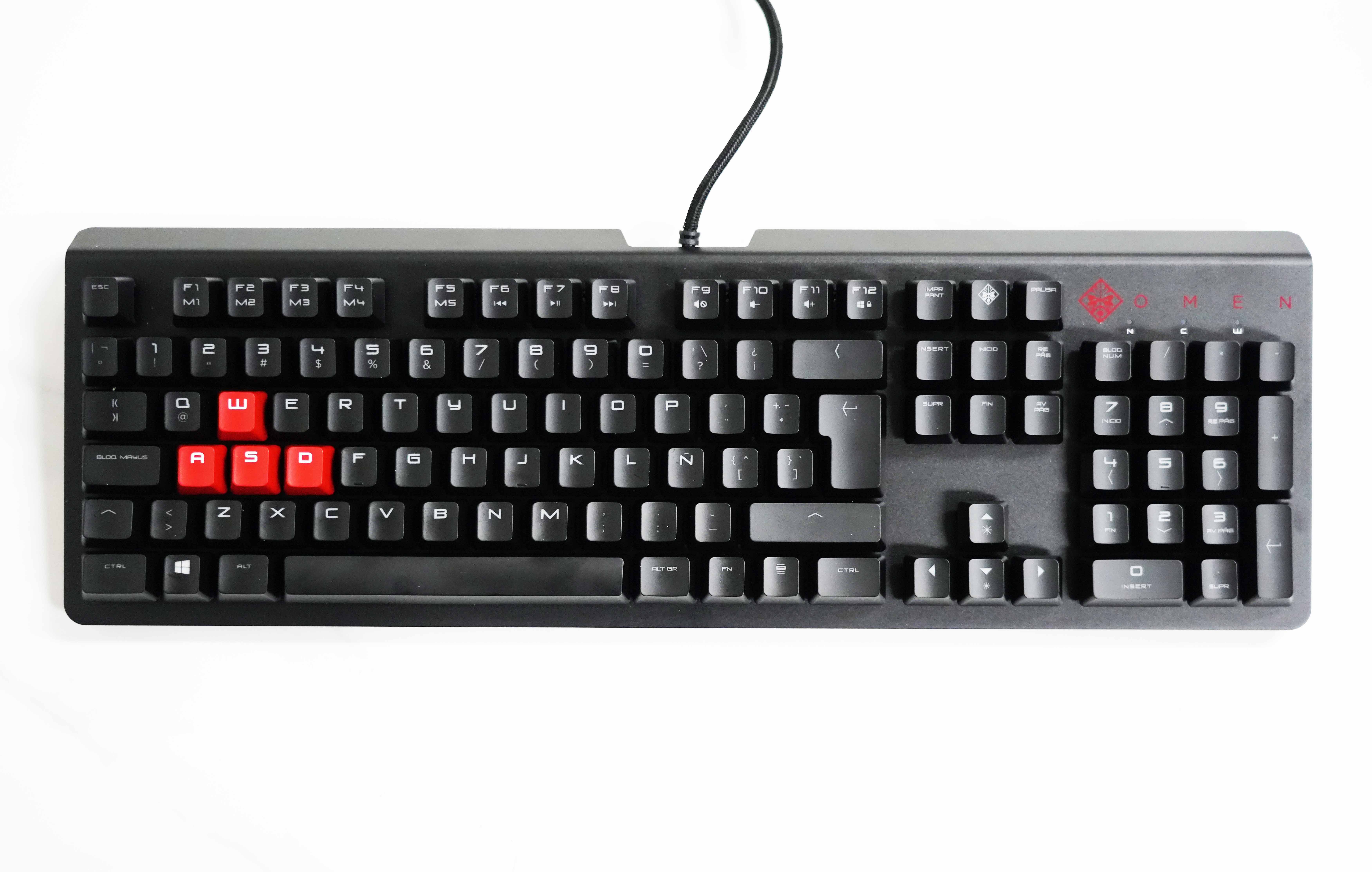 【红轴】惠普Omen暗影精灵104键全键盘机械键盘游戏办公两用