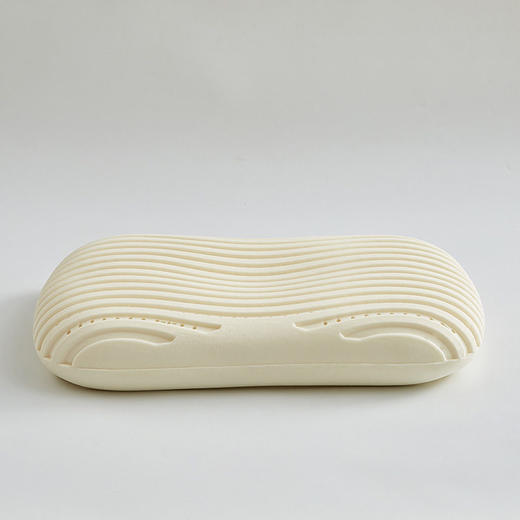 日式无印天然乳胶枕良品无压回弹护颈枕芯 护颈枕蜂窝乳胶美眠枕 商品图3