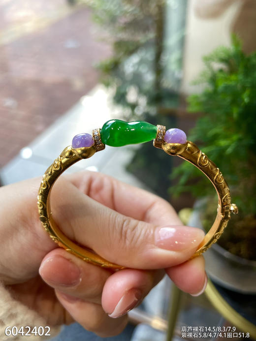 6042402，葫芦手镯，具体价格微信咨询 商品图2