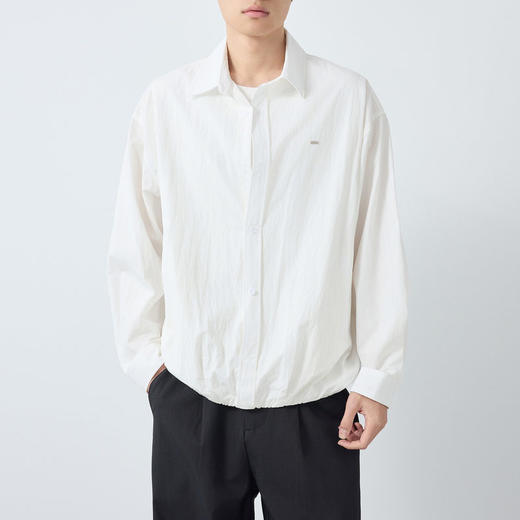 墨麦客男装高智通勤假两件外套男2026春新款微肌理男士夹克81605. 商品图1