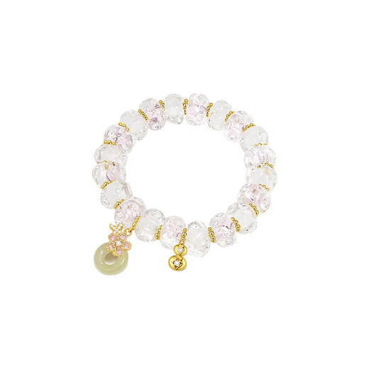 大英博物馆 东方梦境系列 樱梦福缘糖心琉璃手链 商品图4