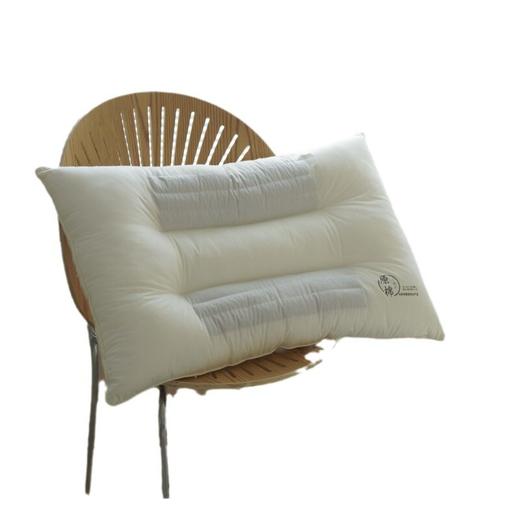 日式无印原棉烫画绗缝荞麦枕芯良品纯色荞麦枕头成人全棉枕芯柔软 商品图4