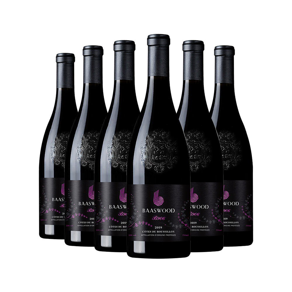首彩 百事活B906红葡萄酒15度 750ml*6整箱装 法国·AOP原瓶原装进口 自饮宴会伴手礼