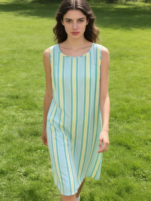 【粘纤梭织背心裙】SCHIESSER德国舒雅女士夏季清爽 飘逸 凉爽家居睡裙 海边度假风 尺码S-XL 100%粘纤梭织31/26429D 商品图2