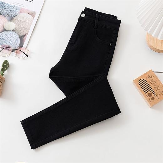 【💚春季高腰铅笔牛仔裤59.9/件】女款显瘦百搭紧身外穿打底九分铅笔裤女小脚裤聚★为爱严选 商品图3
