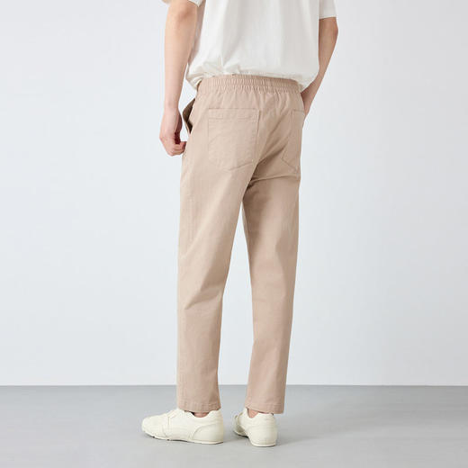 墨麦客男装高智通勤小直筒休闲裤男2026春新款棉混纺裤子男91576. 商品图4